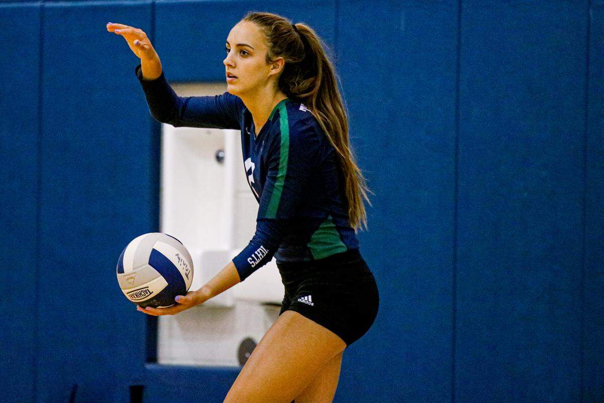 Trinity Academy senior middle blocker Lauren Cary was selected to the Wichita Eagle All-Metro team.