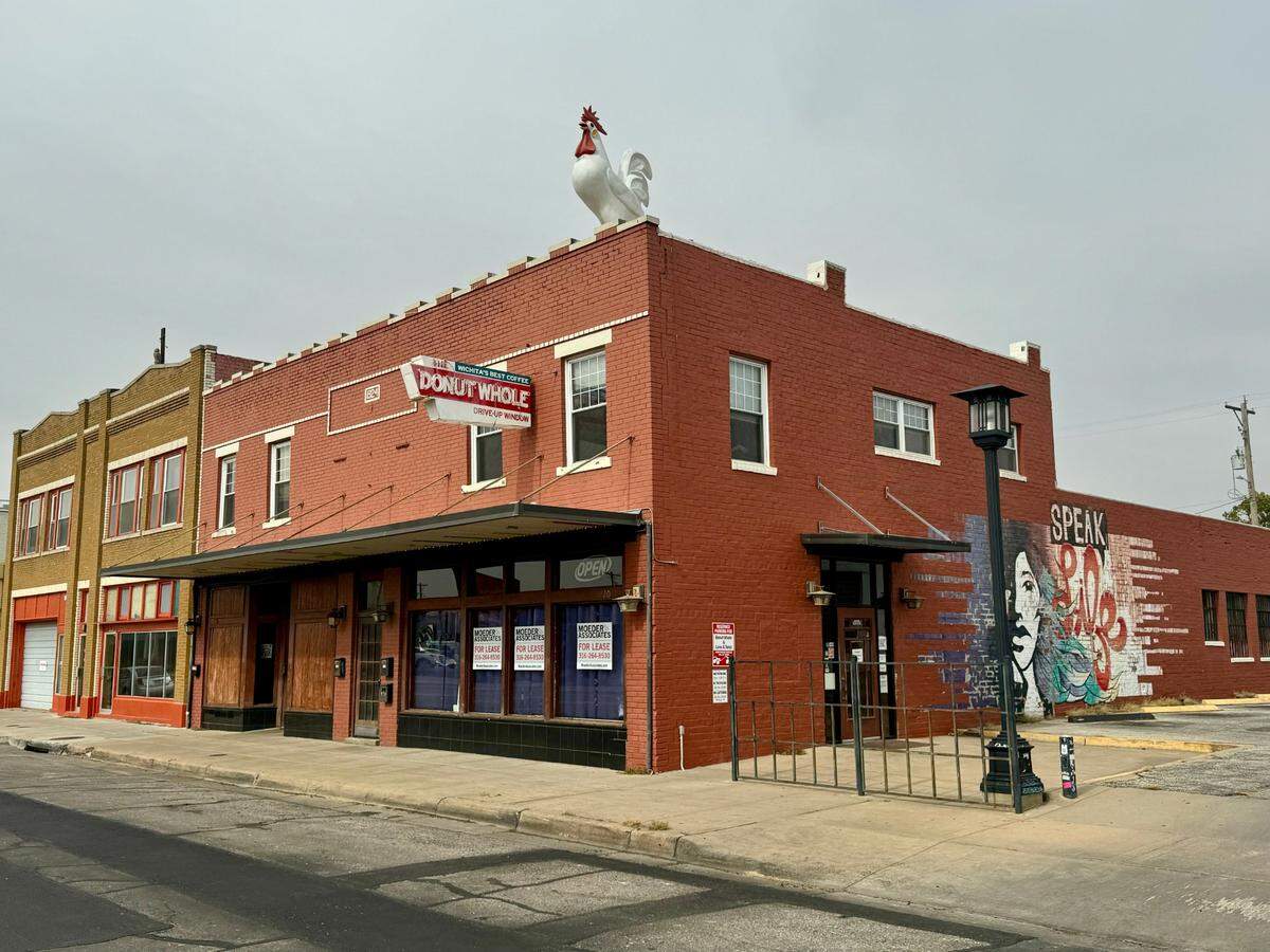 The Donut Whole at 1720 E. Douglas closed in September.