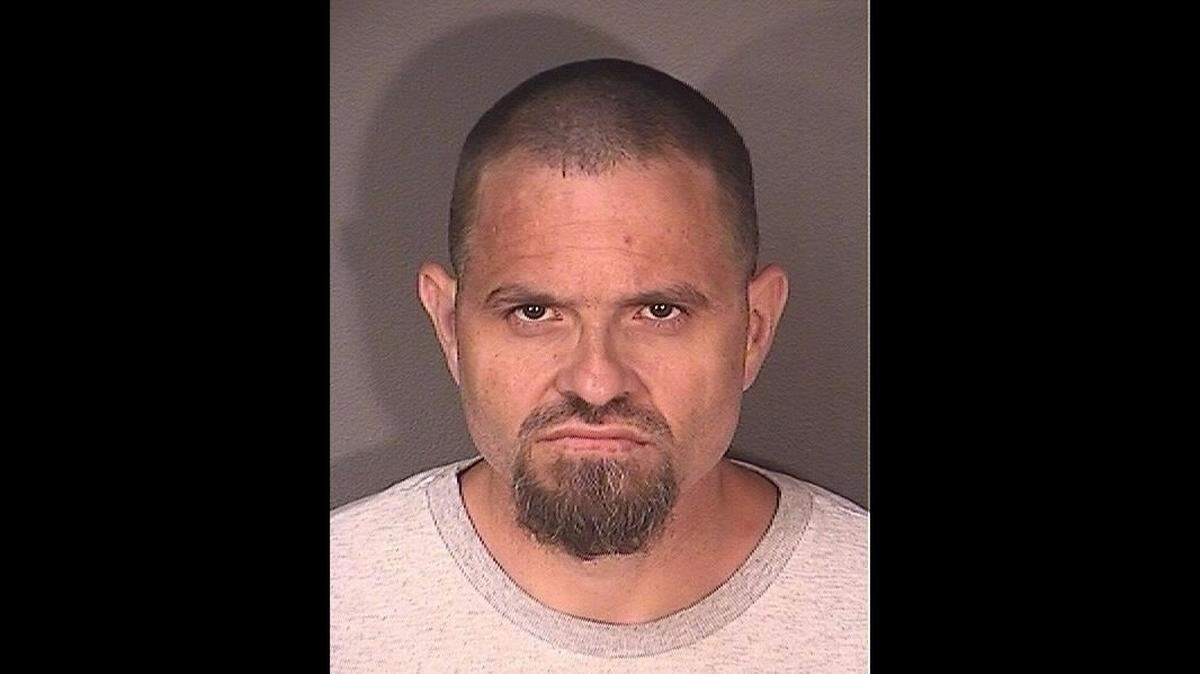 Kyle Romey, 44, was charged with killing his mother in 2021. He’s pictured here in a Kansas Department of Corrections photo from June 2020.