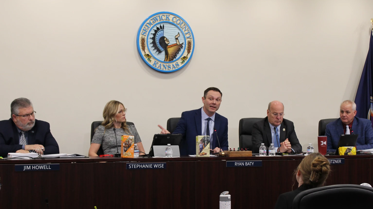 Sedgwick County commissioners unanimously voted to sign onto an agreement with the state of Kansas to release state dollars for health testing. (Jan. 22, 2024)
