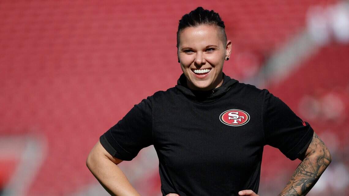 Hesston, Kansas proud as one of its own becomes 1st female coach in Super Bowl history