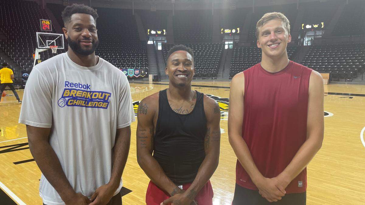 Damonte Dodd (Maryland), Tyrus McGee (Iowa State) and David DiLeo (Central Michigan) are the three non-Shockers playing for the AfterShocks in The Basketball Tournament.