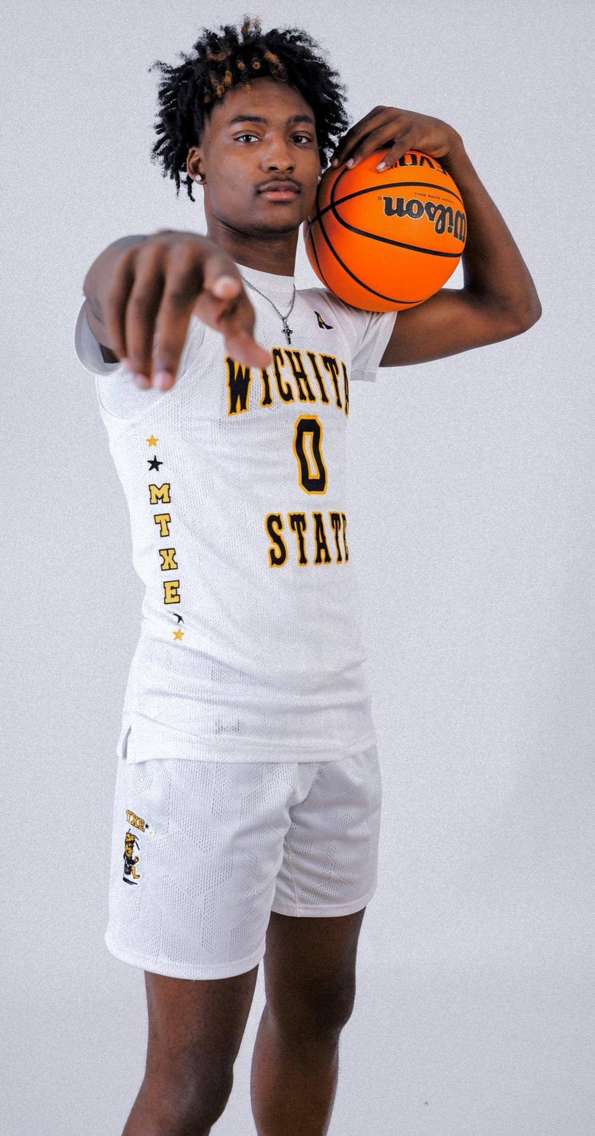 Jacob Wilson on his official visit to Wichita State last weekend.