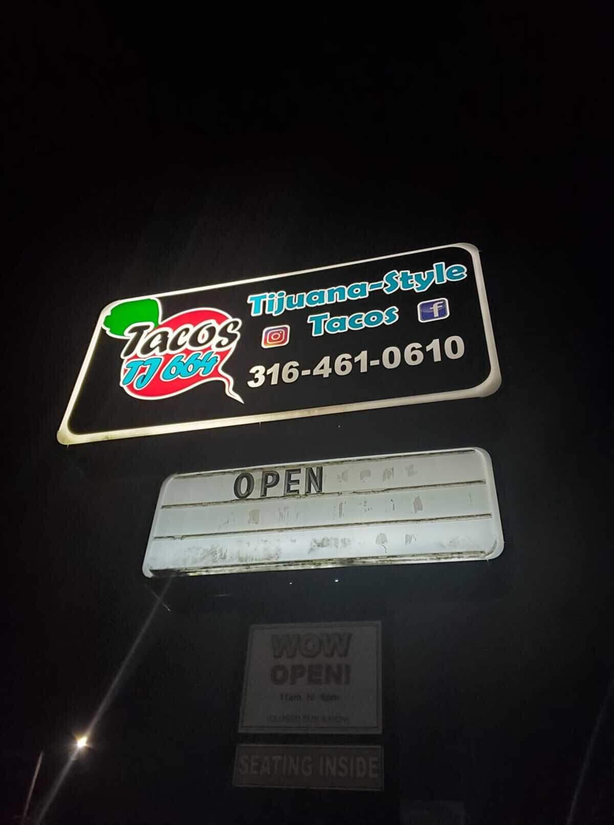 Tacos tj 664 is about to open on West Street.