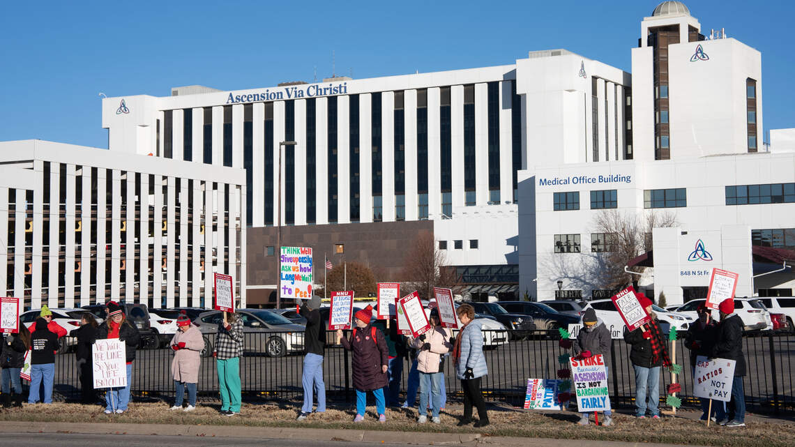 Wichita nurses to strike after ‘serious incidents’ underscore security gaps