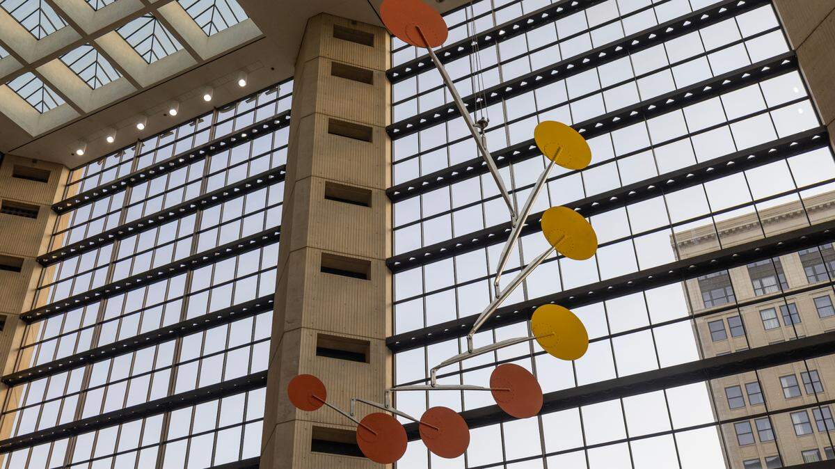 This famed mobile from artist Alexander Calder has hung in the Ruffin Building since 1975. The Bank of America is selling the “Eléments Démontables” mobile to the Calder Foundation to become “a prominent part of their collection,” according to Diane Wagner, Bank of America spokesperson.