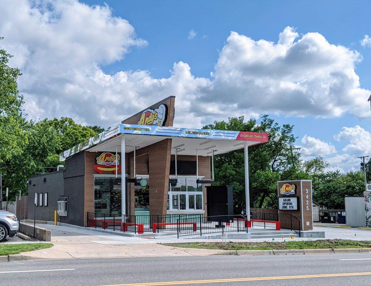 College Hill’s Andy’s Frozen Custard opens on Monday but will participate in this weekend’s Douglas Dessert Festival by giving away sample-sized waffle cones full of custard.