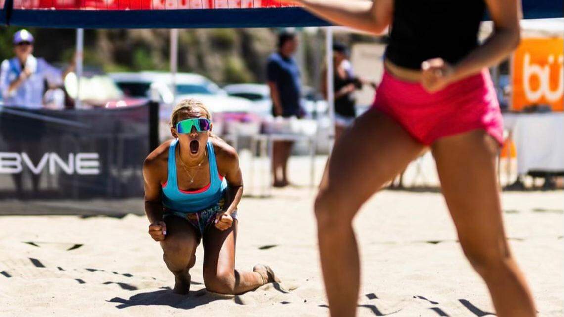 Wichita 14-year-old follows role models to win 3 national beach volleyball titles