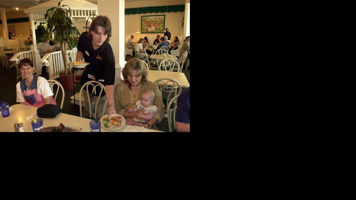 Garden Grill Cafe closed at Brittany Center in 2000, the year this photo was taken.

