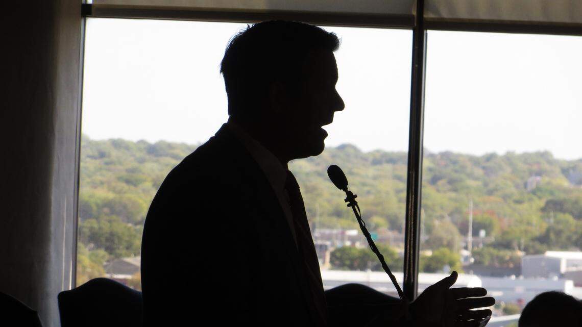 The AG’s speech to the Wichita Pachyderm Club was long on persecuting trans people and short on protecting everyone from real threats.