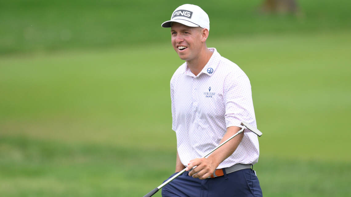 Wichita golfer Sam Stevens takes control of Wichita Open lead on Korn Ferry Tour