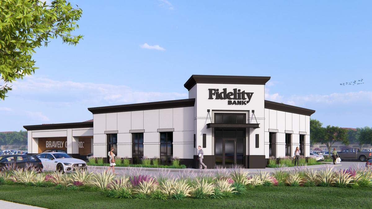 This spring, Fidelity Bank is going to start building a new branch at 21st and Rock Road to replace its other one at Bradley Fair.