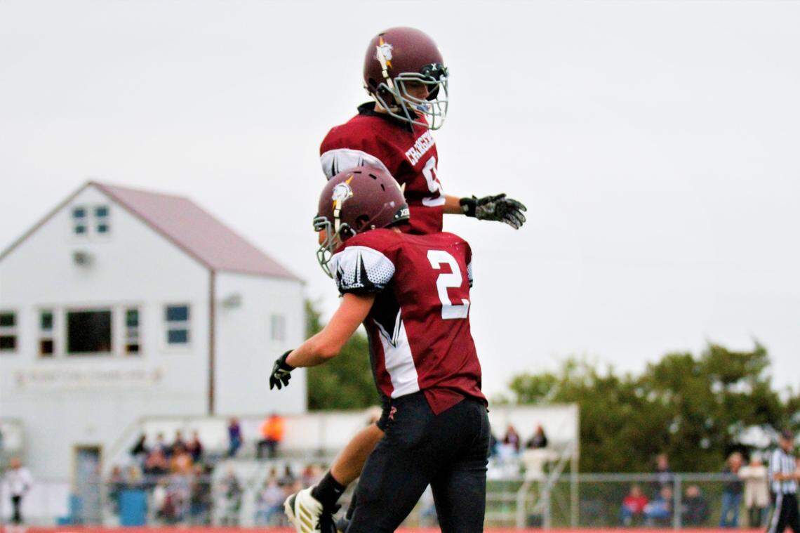 Burrton’s Leif Hernandez (top) and Austin Lazenby (bottom)
