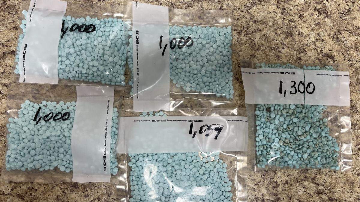 The Montgomery County Sheriff’s Office seized thousands of Fentanyl pills after someone reported finding them inside a PVC pipe.