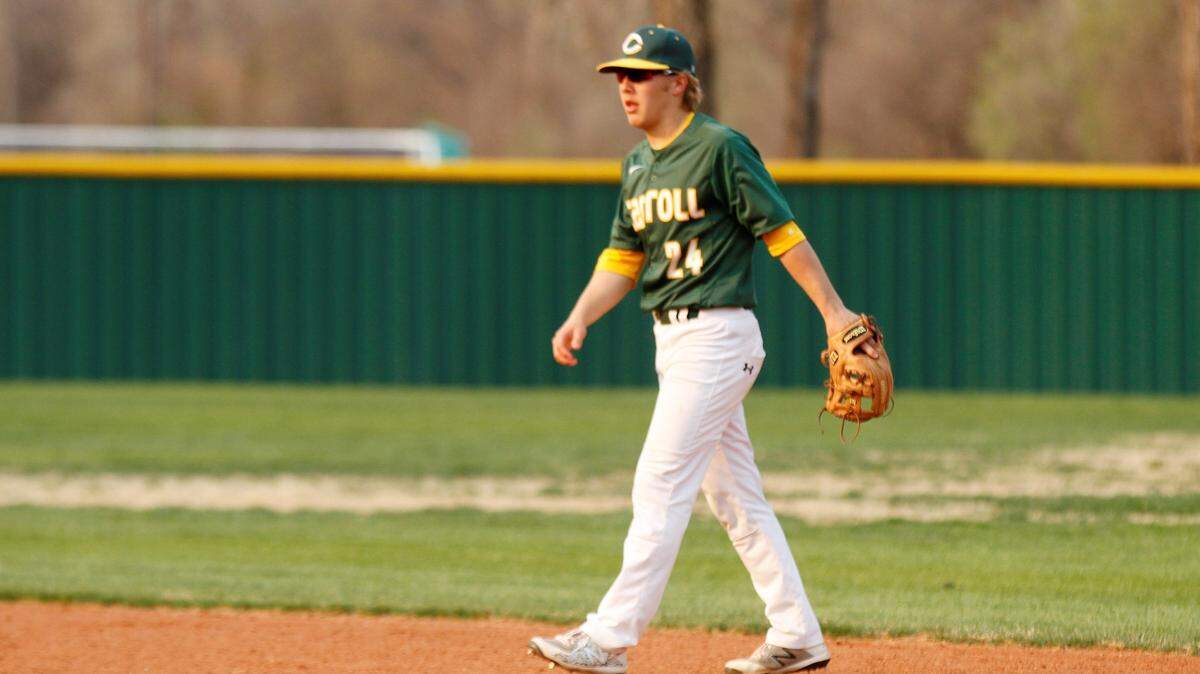 Bishop Carroll senior A.J. Peters was one of 22 Wichita area players to earn 2018 All-State first team honors.
