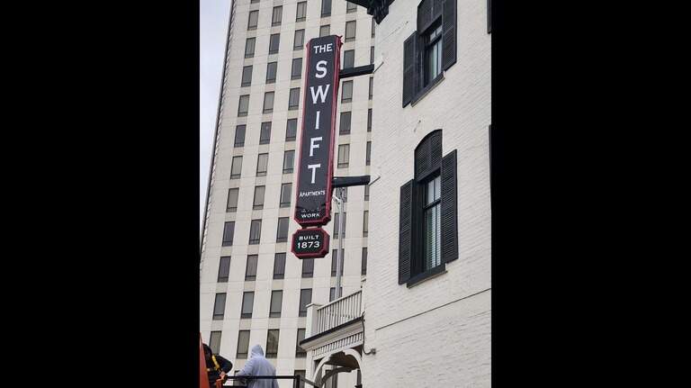 Wait, is this downtown Wichita building now permanently named after Taylor Swift?