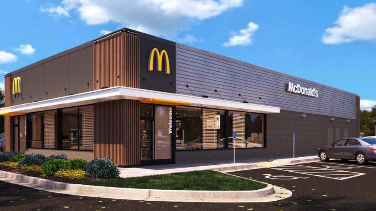 The old-school McDonald’s at Central and Tyler will be demolished in March and replaced by a restaurant with a modern design.