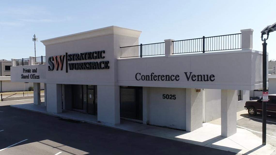 Tony Javier’s new Strategic Workspace co-working space and venue will open in February in a former Davis-Moore dealership at 5025 E. Kellogg.