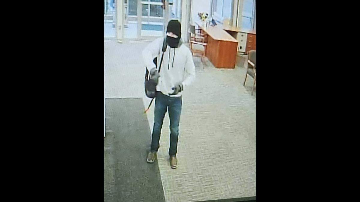 A Wichita man is accused of robbing three banks in December. Pictured here is a suspect in one of those robberies, which happened Dec. 27 at the Sunflower Bank in Junction City.