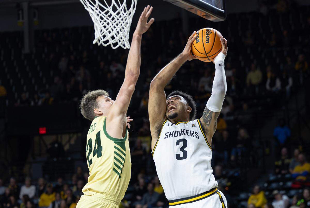 Wichita State’s Ronnie DeGray III returned from injury during the Shockers’ game against Charlotte on Tuesday night at Koch Arena.