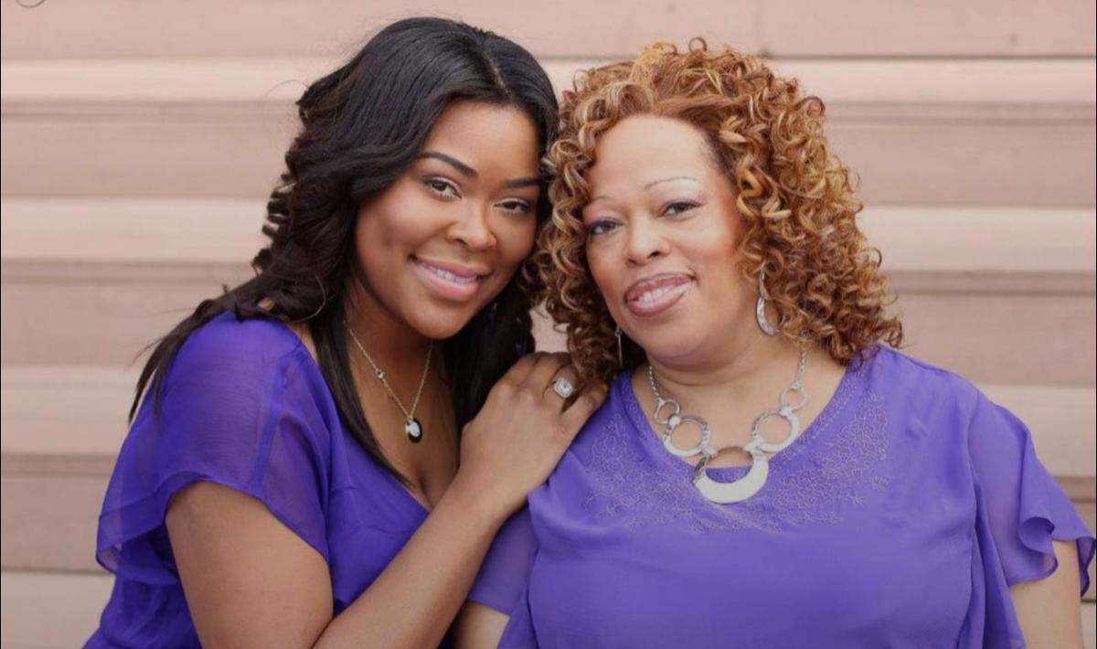 Sabrina Woods Henry Freeman, right, and her daughter, Veronika Henderson.