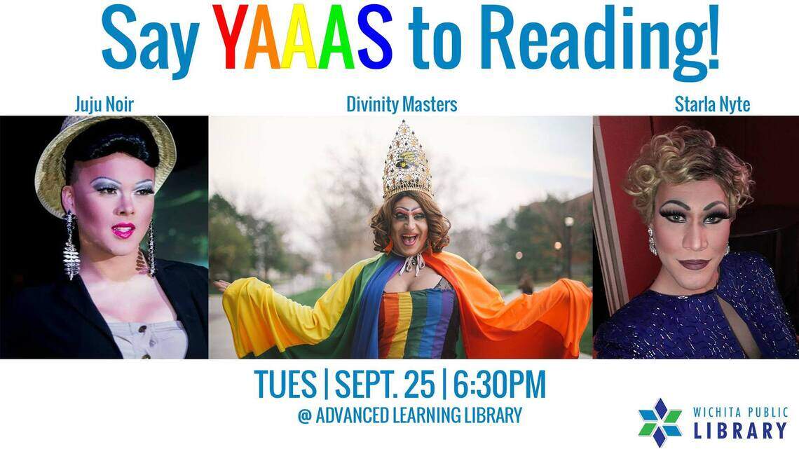 ‘Say YAAAS to reading’: Library event will feature drag queens and picture books