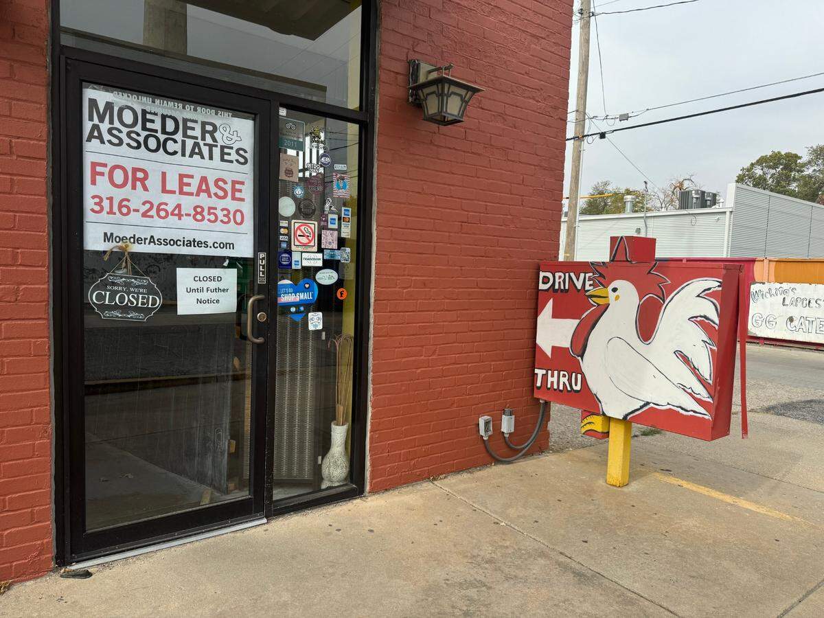 The Donut Whole space has a drive-through and a 20-foot hood: two features that make it idea for a food business, says leasing agent Michael Moeder.