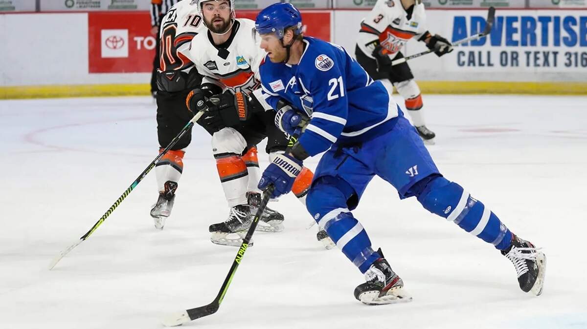 Jay Dickman is back for another season with the Wichita Thunder after leading the team in points last season.