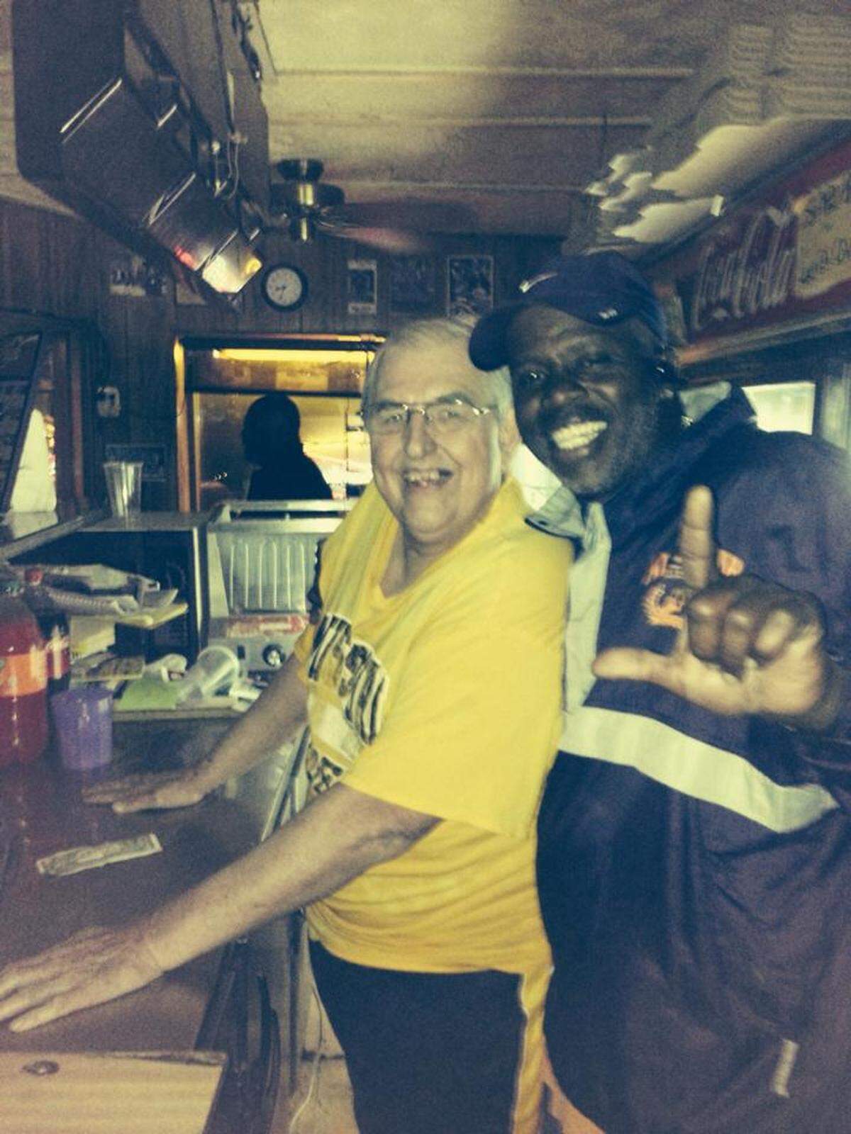 Bob Huber, left, opened Pizza Kwik in St. Joseph, Missouri, in 1969 and ran it until his death in 2015. Now, his daughter and grandson are reviving the popular restaurant in Wichita in the form of a food truck.