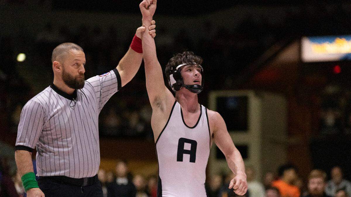 Andale senior AJ Furnish was one of two individual champions for Andale on its state championship team that won the Class 4A team title.