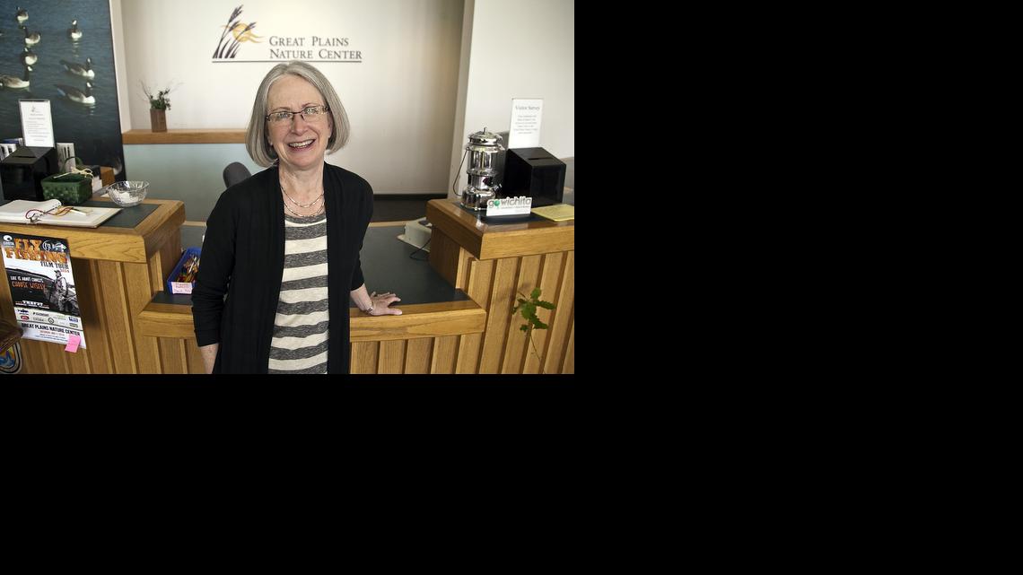 Kathy Frieze is a volunteer at Great Plains Nature Center. (May 1, 2014) 

