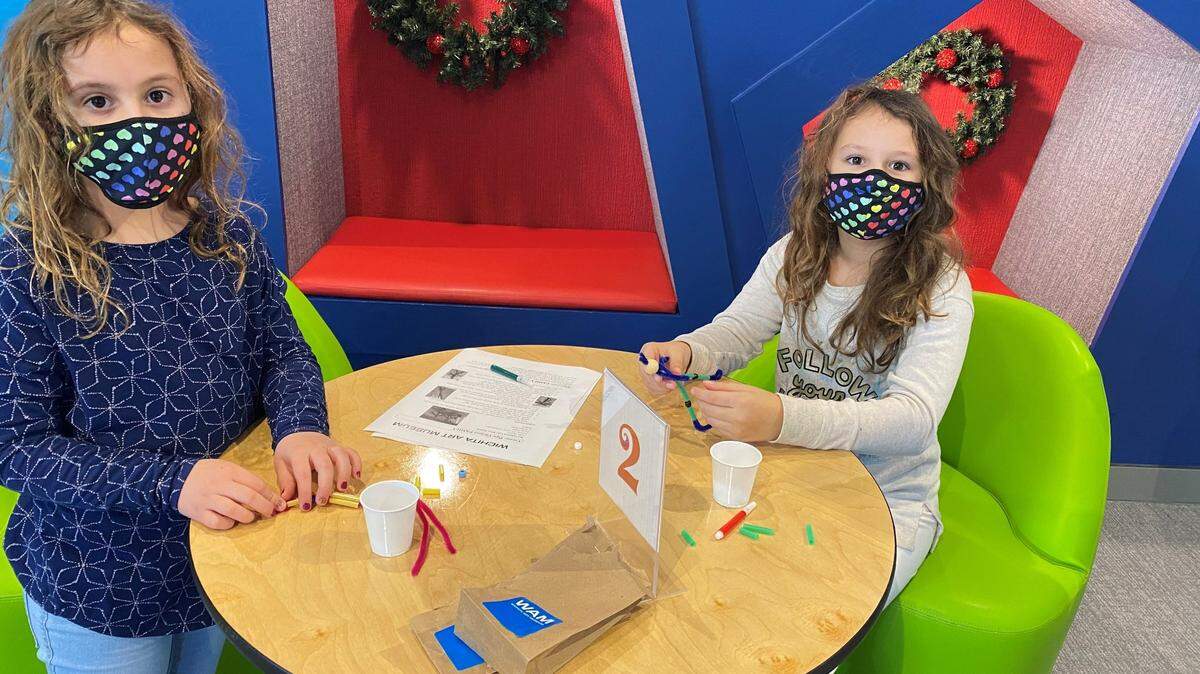 Wichita Art Museum’s popular Winter Art Mania is happening again this weekend. It’s free.