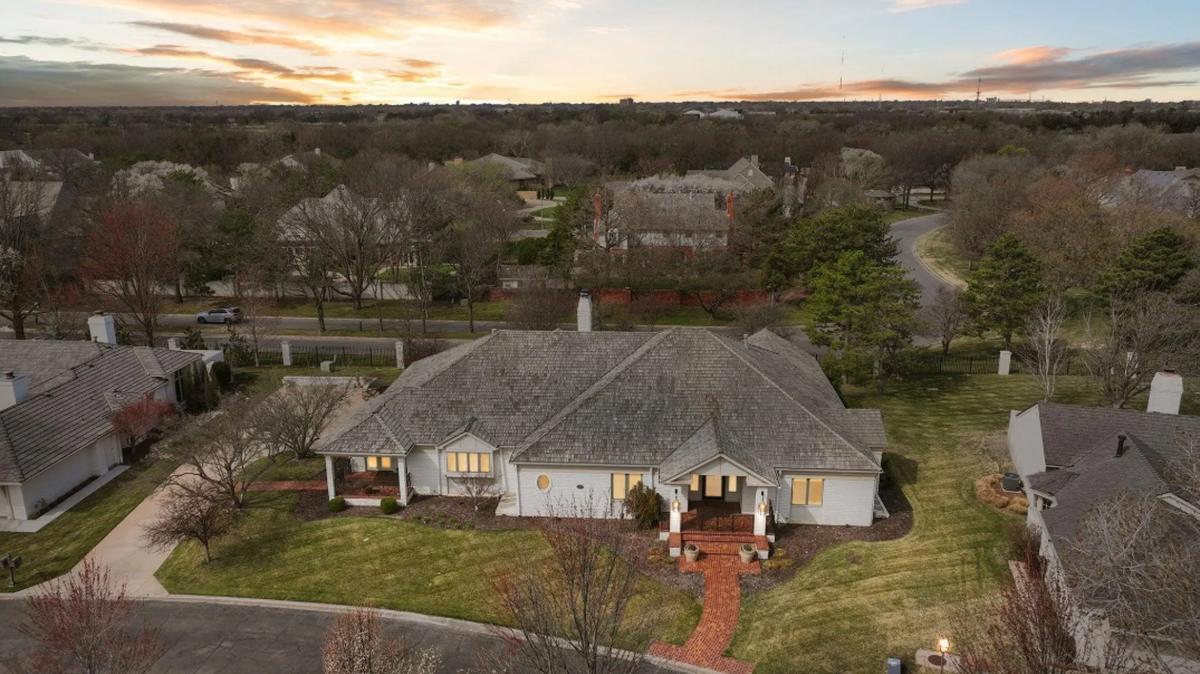 1440 N. Gatewood, Unit 33 is on sale for more than $1.2 million. It’s located near Wichita Collegiate School and Wichita Country Club.