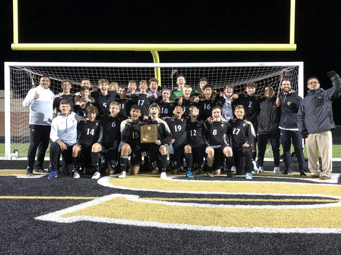The Maize South boys soccer team will play for the 5A title after beating St. James Academy on Friday in Topeka.