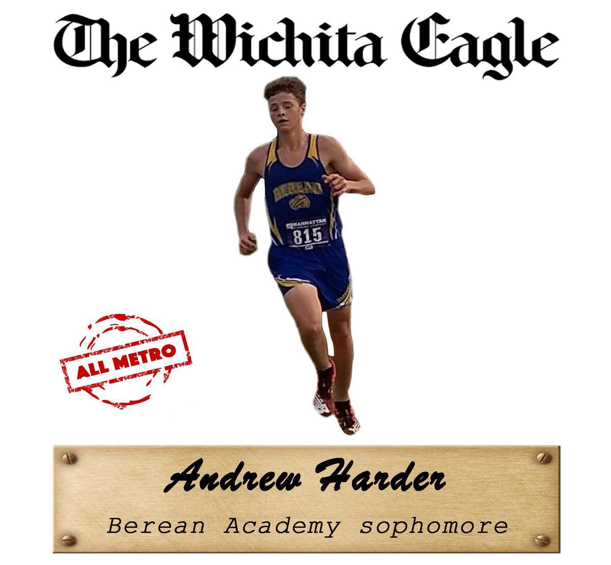 Berean Academy sophomore Andrew Harder