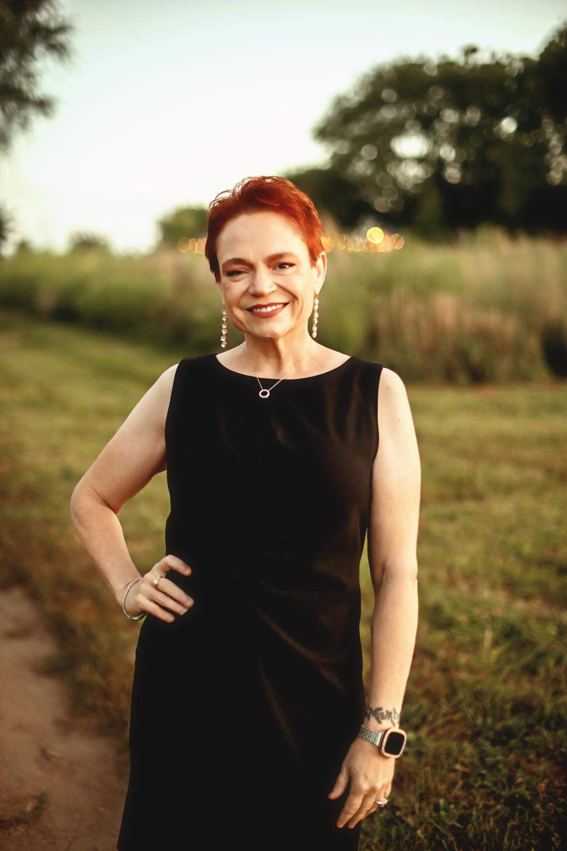 Republican Stacy Rogers has sold Eberly Farm to focus on her grassroots gubernatorial campaign.