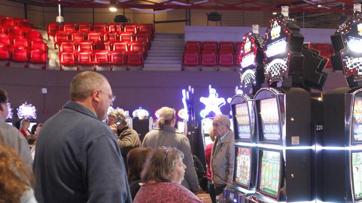 The opening of the Kansas Star Casino was a big draw on the day after Christmas. By 11:00, more than 3,000 people had visited the casino about nine miles south of Wichita. (December 26, 2011)