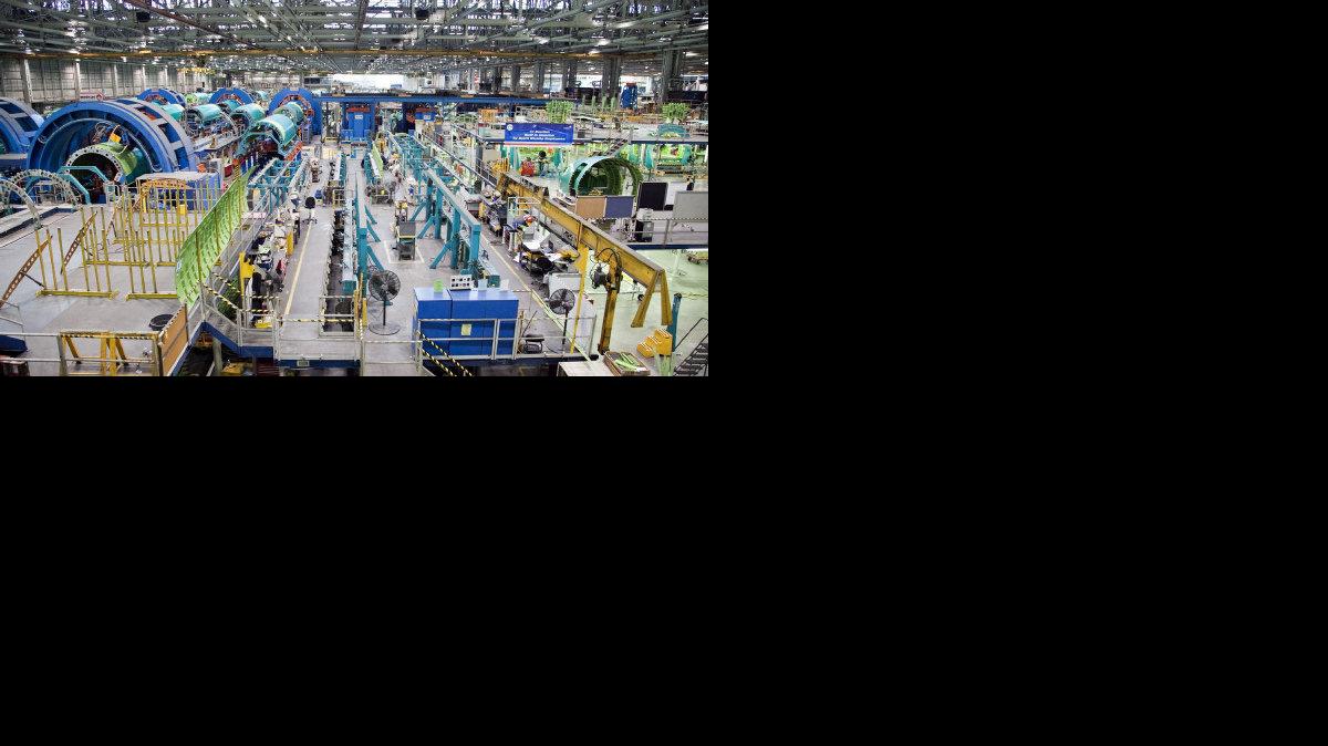 Spirit AeroSystems CEO Jeff Turner said Friday, Apr. 20, 2012, that the company is already back online in many departments following the tornado that hit the facility in south Wichia, Kan., last Saturday night and he expects the comppany to be ramping up to full production Monday when all employees will return to work. A lot of effort this week has gone into Spirit AeroSystems facilities to get it ready for employees to return on Monday, he said. About 1,000 people have been cleaning up debris, working on roofs, testing equipment and putting some temporary fixes in place so Spirit's 10,800 people can come back to work. Some production returned Friday.