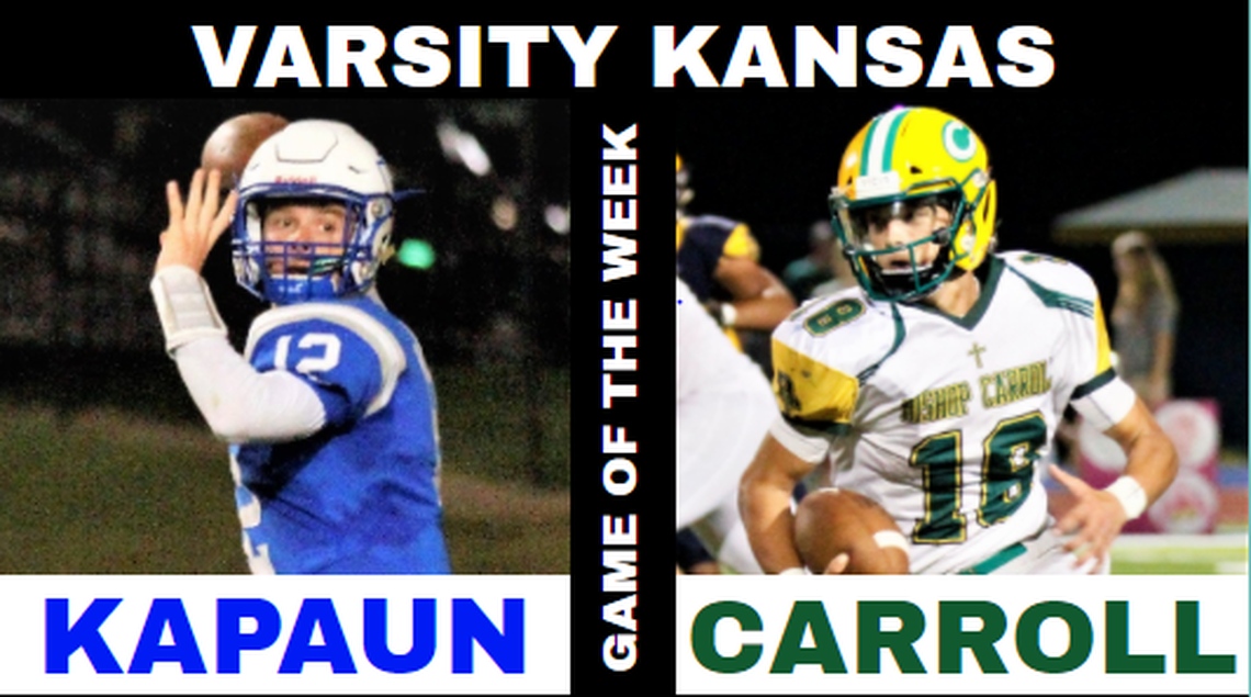 The Holy War returns in Week 2 as Bishop Carroll hosts Kapaun Mt. Carmel in the Varsity Kansas Game of the Week.