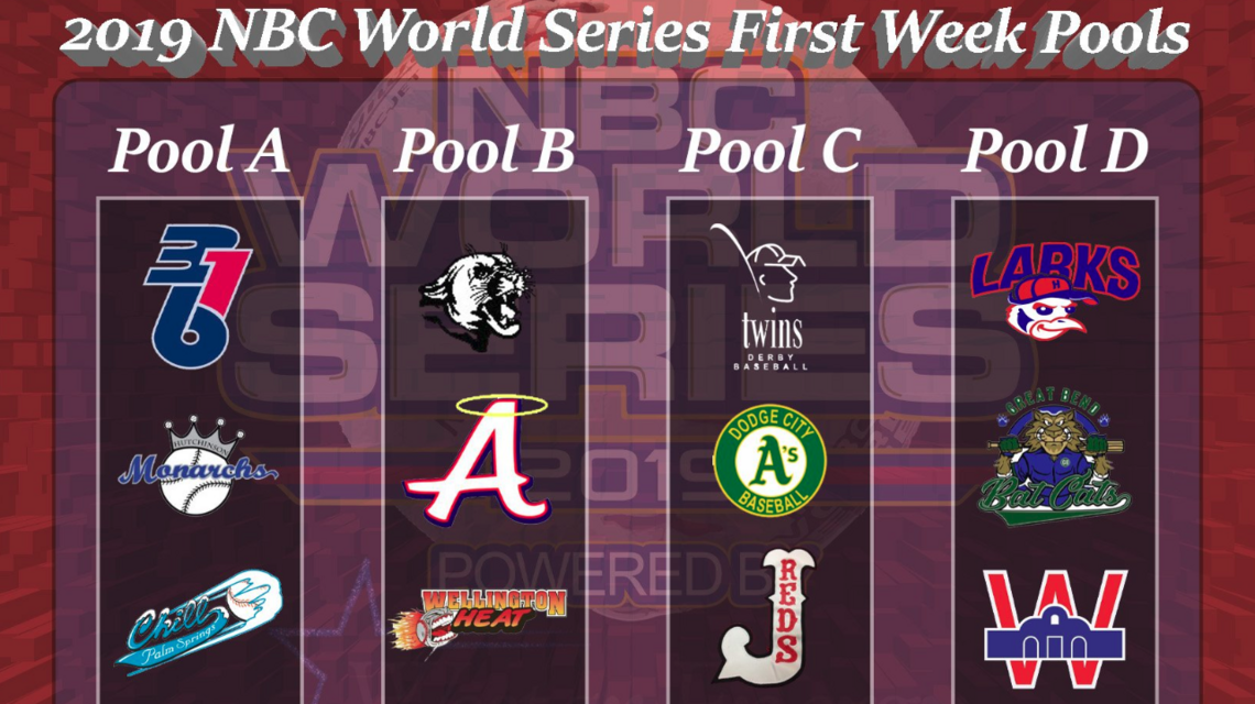 First pools released for 2019 NBC World Series; Four Wichita area teams named