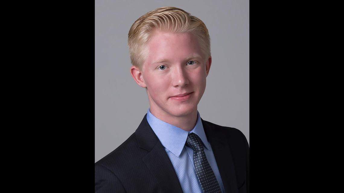 Goddard Mayor Hunter Larkin, who is running for state Legislature