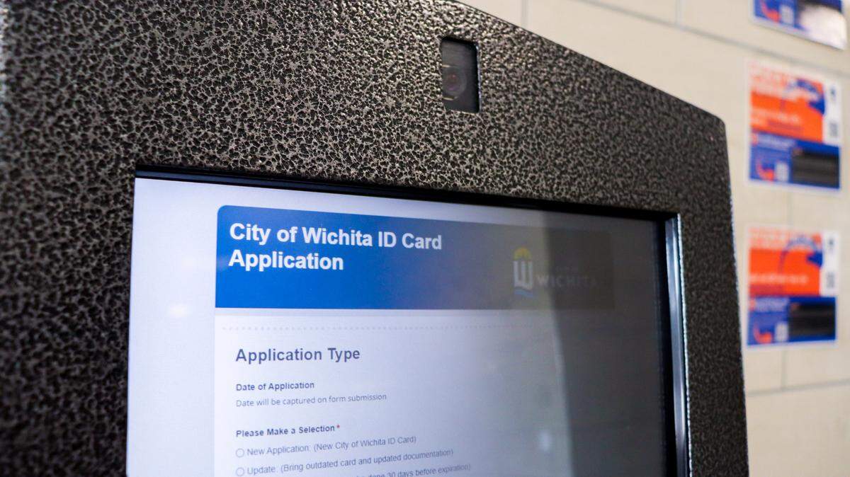 From the City Hall kiosk, Wichitans can now apply for a municipal ID. The City of Wichita ID card is I-9 compliant and can be used to apply for jobs.