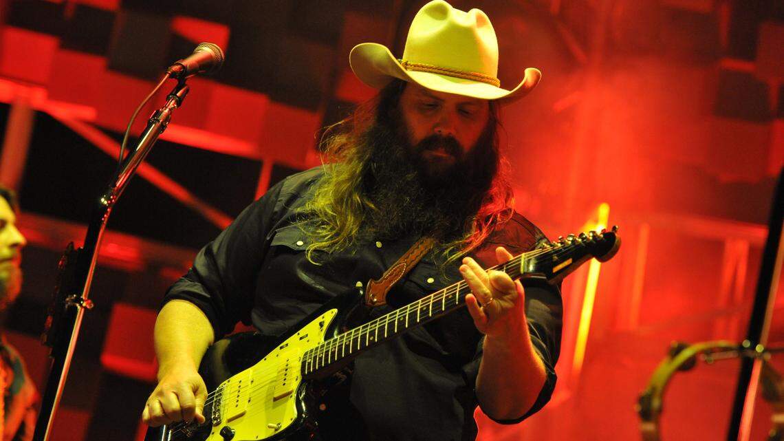 Chris Stapleton will perform at Intrust Bank Arena on Friday.