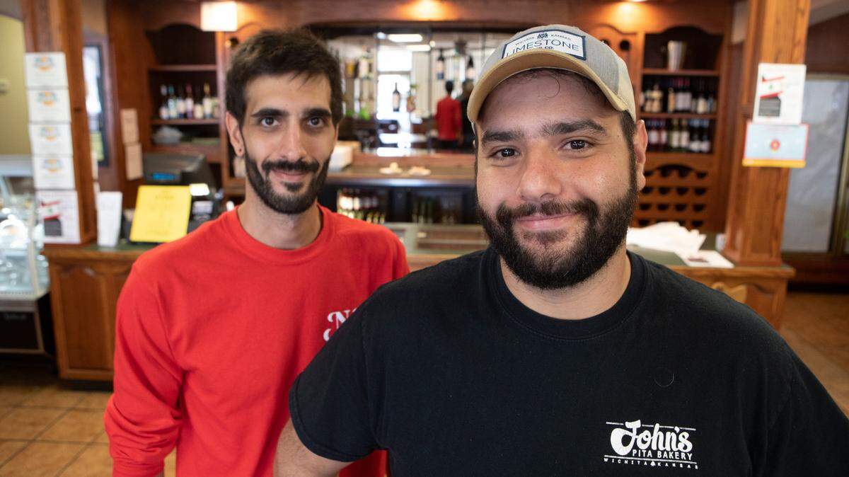 Brothers Nick, right, and John Srour are expanding their N&J Cafe with a second restaurant, this time on the west side where the Sweet Spot was.