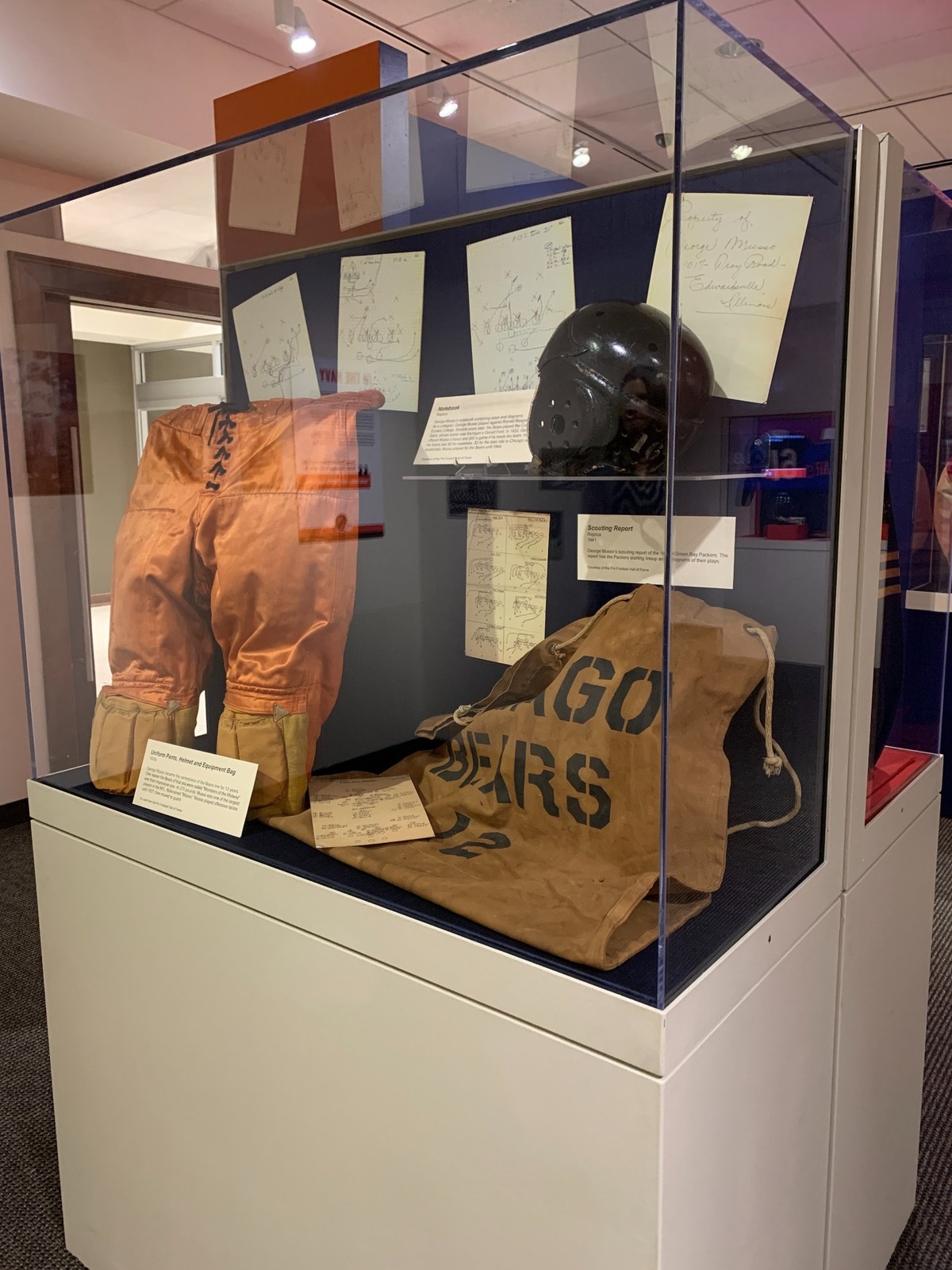 “Gridiron Champs: George Halas & the Chicago Bears” at the National Czech and Slovak Museum and Library in Cedar Rapids, Iowa, centers on George Halas, who played a significant role in the formation of the National Football League