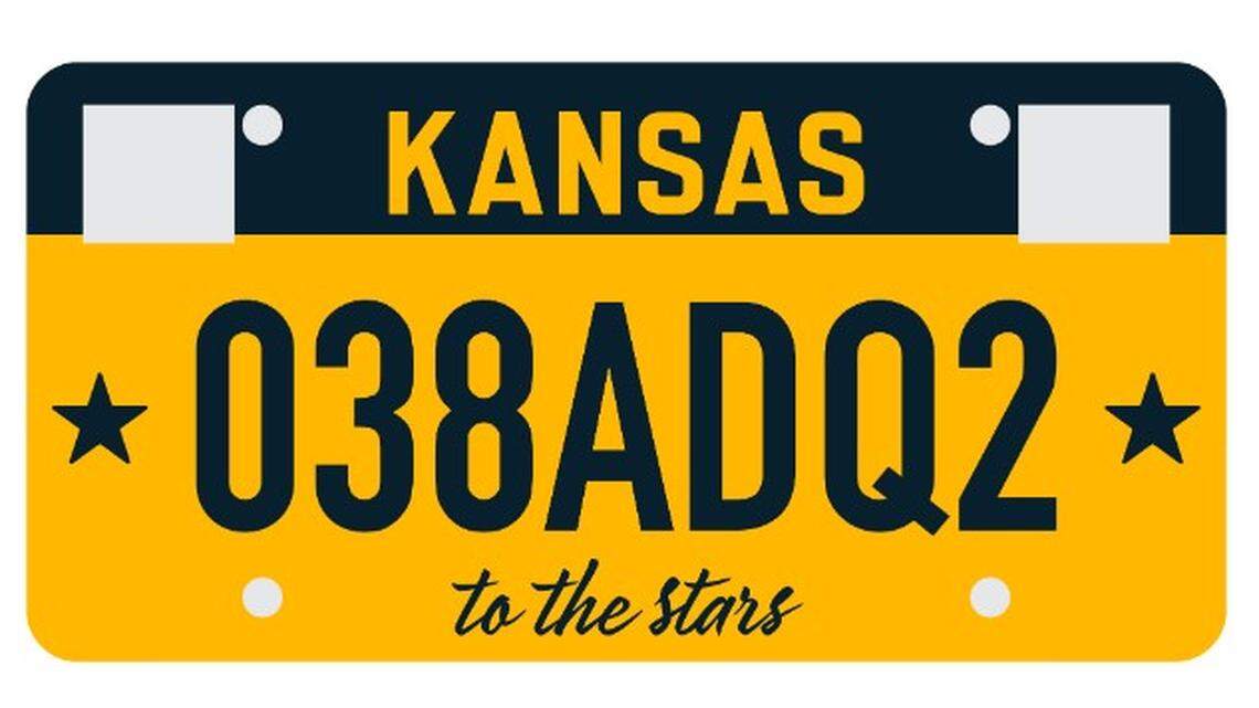 Kansas Governor Laura Kelly on Wednesday unveiled a new license plate design that will start to be seen on roads and highways in March 2024.