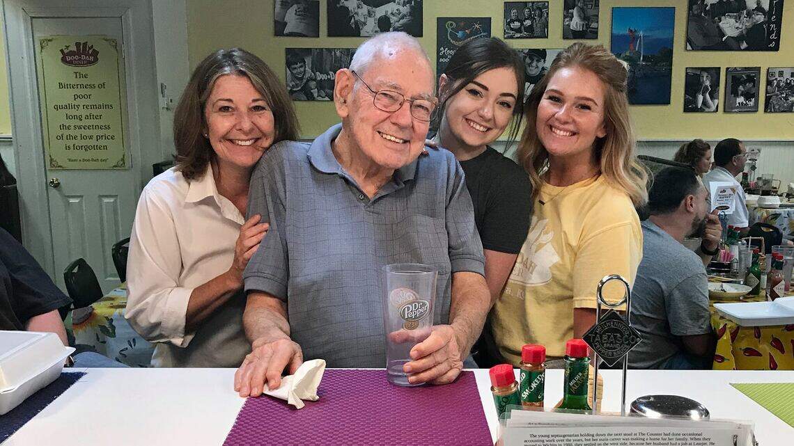 One of Wichita’s best-known restaurant regulars, scribes has died at age 89