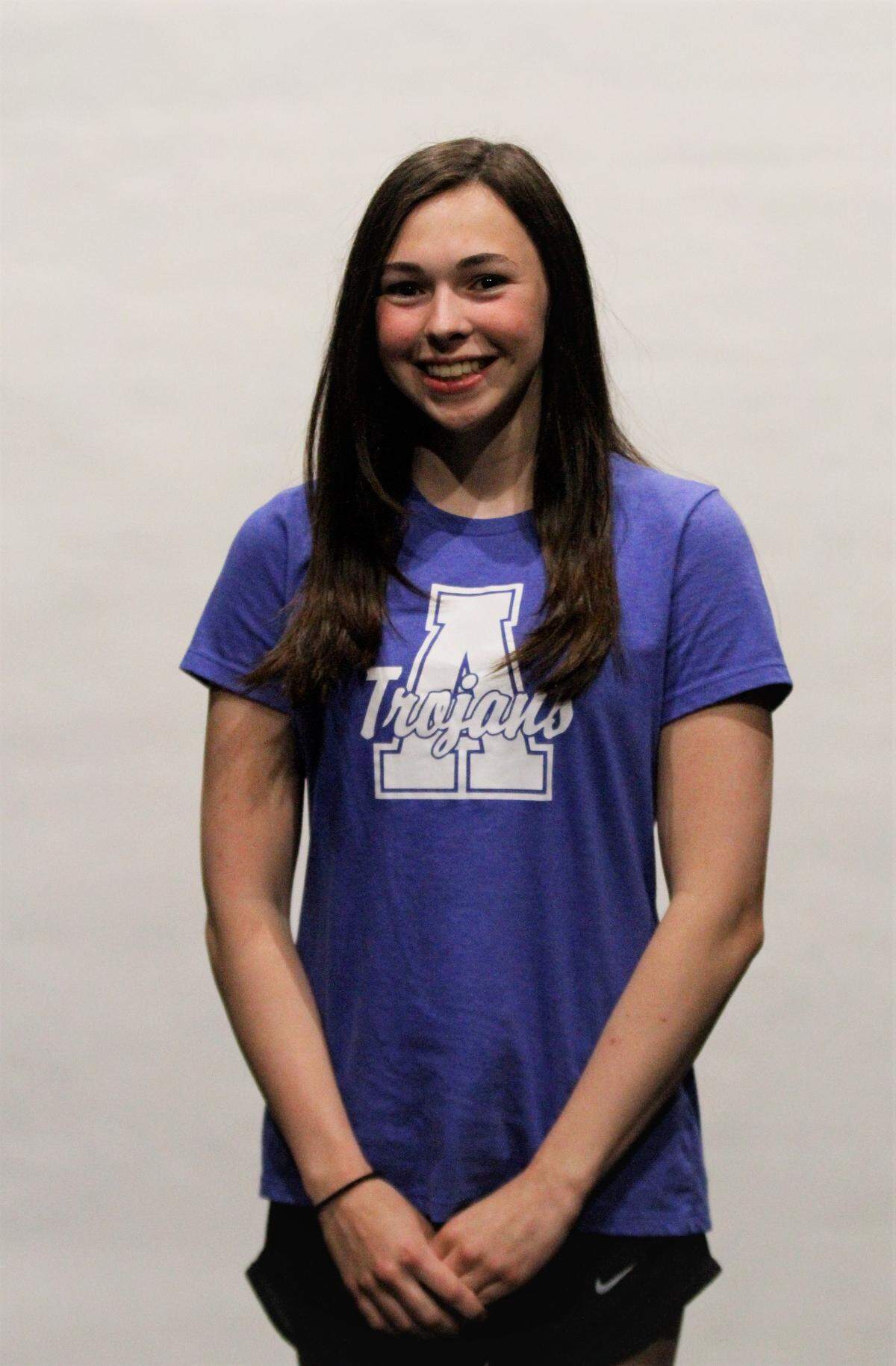 2019 All-Metro Girls Swimming selection, 100-yard freestyle, Andover’s Natlie Neugent