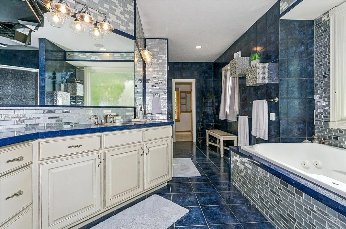 A look at the main bathroom 1509 N. Freedom Road in Wichita, listed for $1.29 million as of Nov. 14. 