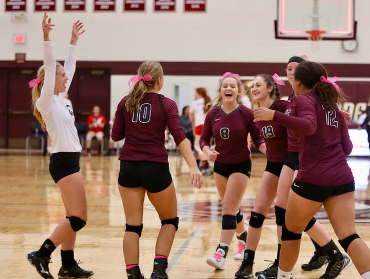 Buhler volleyball’s Faith Kretzer (19)